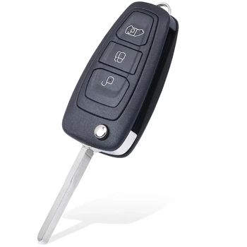 KEYECU OEM Flip daljinski Upravljač Automobilski Ključ sa 3 Tipke 433,92 Mhz 49 Čip za Ford Transit Tourneo-2020 Fob GK2T-15K601-AB