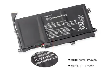 KingSener PX03XL Baterija za laptop HP Envy 14-K001Tx K031Tx K047Tx K128Tx M6-K010dx k022dx HSTNN-IB4P/LB4P TPN-C109/C110/C111
