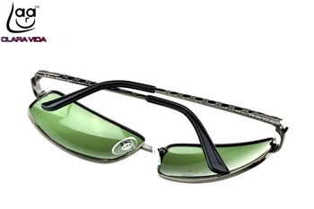Oculos Masculino Svemirski Materijal Aluminij Megnesium Tac Otvrdnu Leće Polarizirane Sunčane Naočale Sheild Sunčane Viziri S Test Karticom