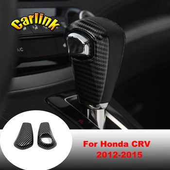 Za Honda CRV CR-V 2012 2013 2016 ABS Mat/Stablo Auto Presvlake za Mangala Torbica Automatska Olovka za Prebacivanje Poklopac Završiti Pribor 2 kom