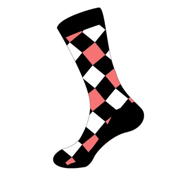 1 par, velike dimenzije, Pamučne Modne Čarape u stilu Харадзюку, Kvalitetne Kreativne Muške i ženske Čarape, voćni Čarape za Skateboard, Vesela Čarape, Zabavne Čarape Sokken