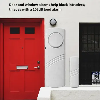 Nova Vrata Prozor Bežični Alarmni Sigurnosni Sustav je Uređaj za Kućnu Sigurnost protiv krađe Vrata i Prozor Alarm