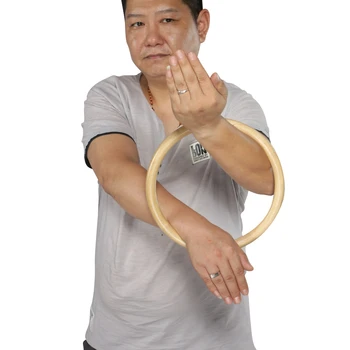 1 kom. Prsten Kung-fu za Trening snage za Zglob Tradicionalne Borilačke vještine Drvene Lutke Wing Chun Ротанговое Prsten
