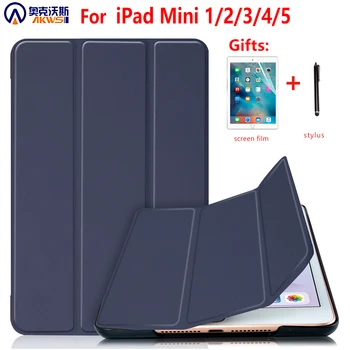 IPad Mini 5 Torbica za iPad Mini 1 2 3 4 Smart cover je Tanak Magnetski Torbica od umjetne kože sa postoljem za tablet Funda za ipad mini 4 Torbica 7,9 inča