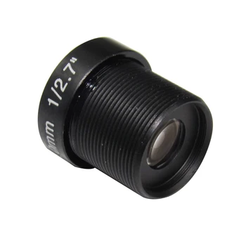 HD IC-objektiv s kutom nagiba od 6 mm za kamere za video nadzor ima standardni navoj M12x0,5, pogodno za oba čipseta 1/2,7 