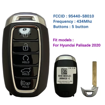 CN020167 Originalni 5 gumb Za Hyundai Palisade 2020 za Pametan ključ-kartica 433 Mhz Broj dogovor 95440-S8010