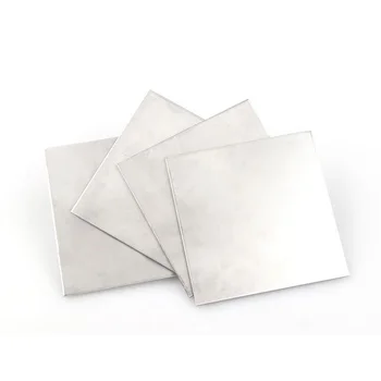 Debljina Kvadratni List ploča od nehrđajućeg Čelika 304 0.8/1/1.5/2/3/ 4 mm Male Polirane Metalne ploče 100x100 150x150 200x200